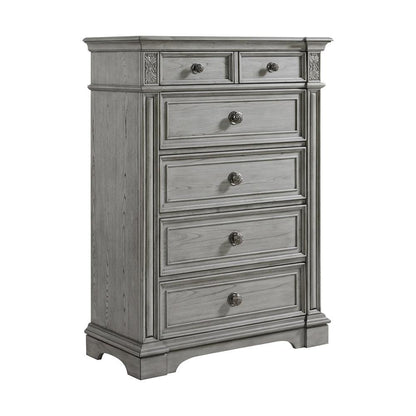 Picket House Furnishings - Brookstone Queen Panel 3PC Bedroom Set in Aged Grey - B-14210-3-QB-3PC veiw 3