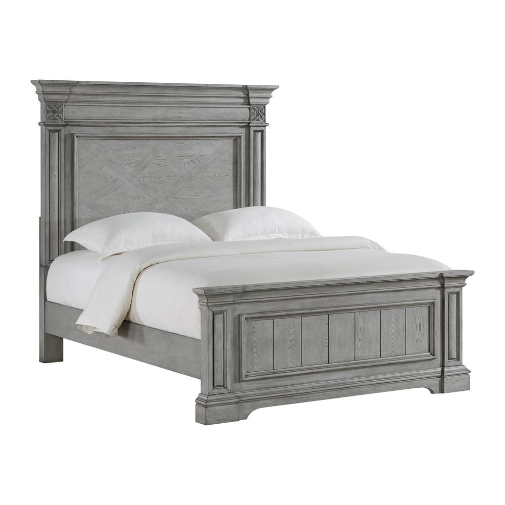 Picket House Furnishings - Brookstone Queen Panel 3PC Bedroom Set in Aged Grey - B-14210-3-QB-3PC veiw 5