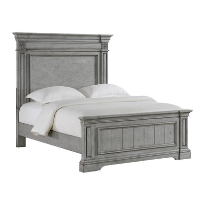 Picket House Furnishings - Brookstone Queen Panel 3PC Bedroom Set in Aged Grey - B-14210-3-QB-3PC veiw 5