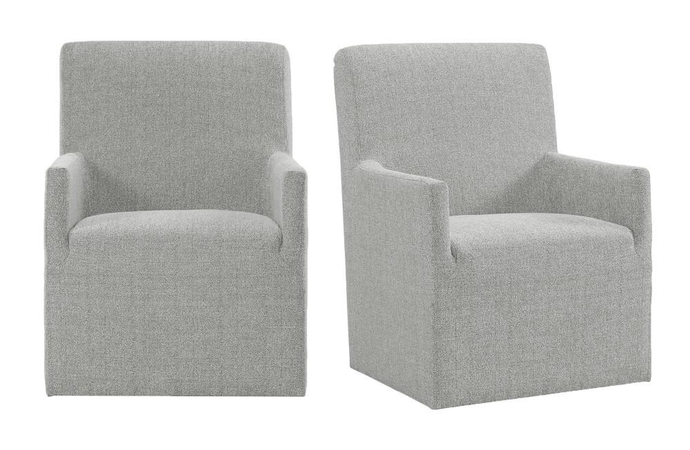 Picket House Furnishings - Cade Upholstered Arm Chair (Set of 2) - CNO300AC veiw 1