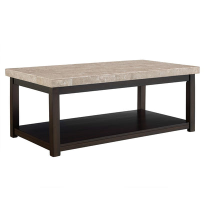 Picket House Furnishings - Caleb 2Pc Occasional Table Set Coffee Table And End Table in Espresso - CKS1002PC veiw 2