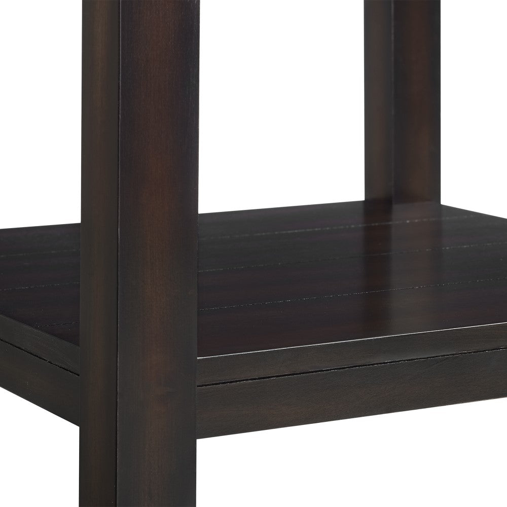 Picket House Furnishings - Caleb End Table With Marble Top in Espresso - CKS100ETE veiw 6
