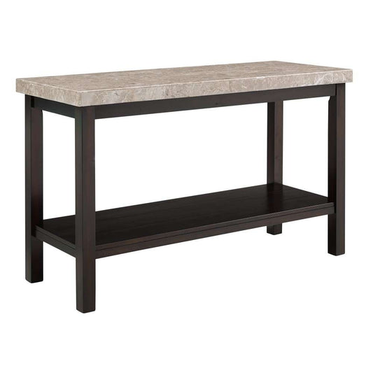 Picket House Furnishings - Caleb Sofa Table w/ Marble Top - CKS100STE veiw 1