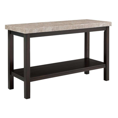 Picket House Furnishings - Caleb Sofa Table w/ Marble Top - CKS100STE veiw 2