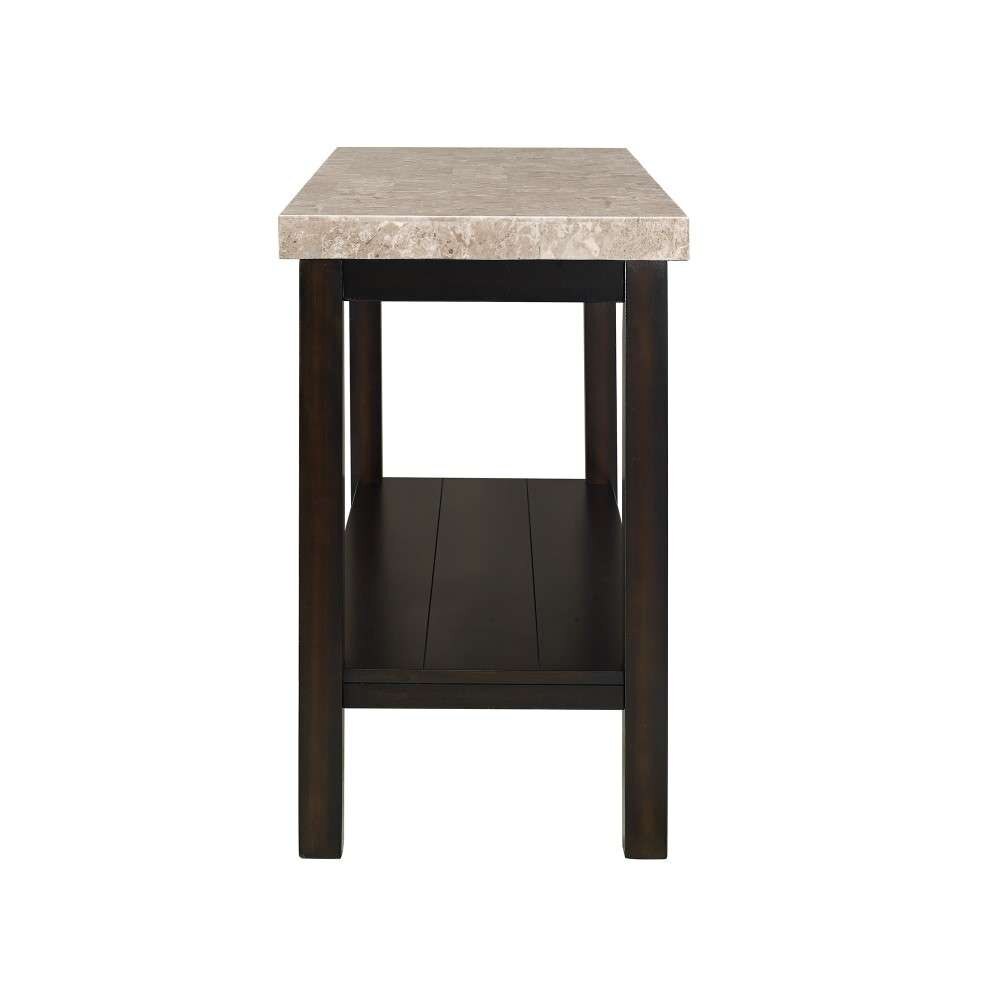 Picket House Furnishings - Caleb Sofa Table w/ Marble Top - CKS100STE veiw 4