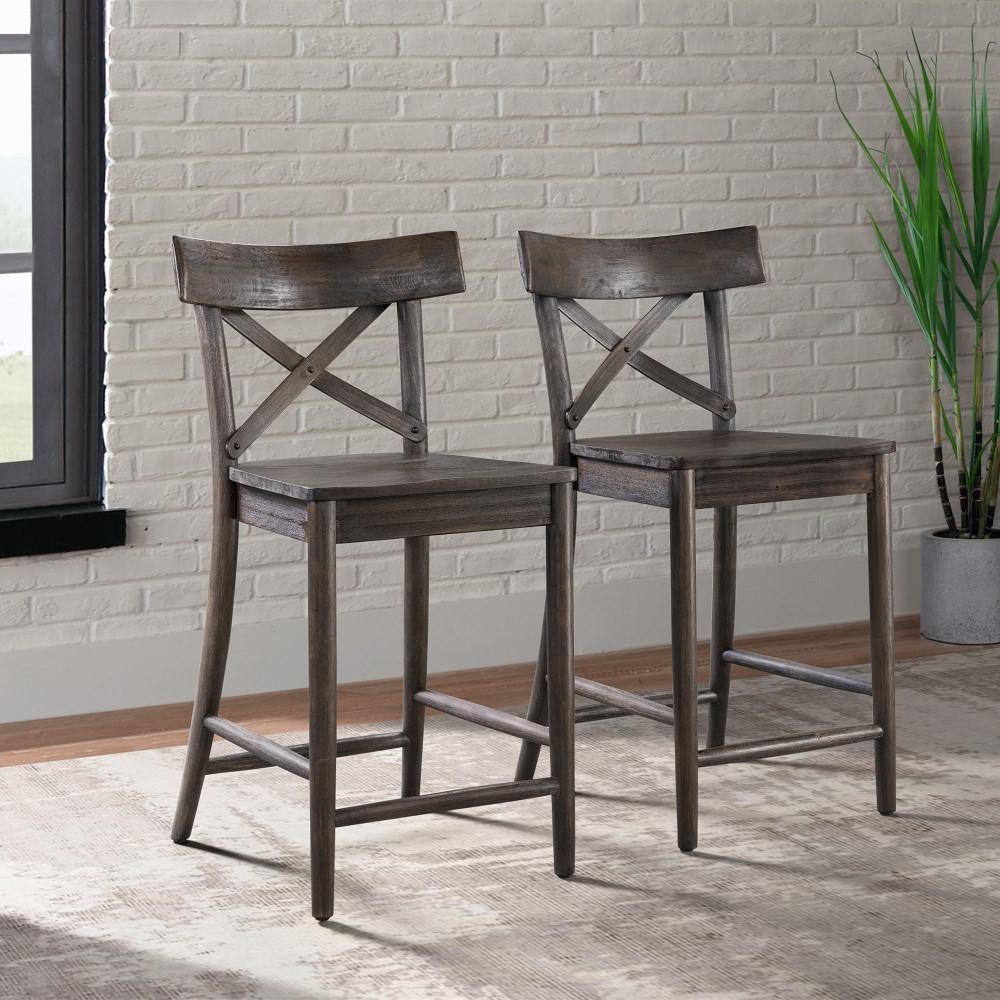 Picket House Furnishings - Calhoun 24in Counter Height Stool - LCO100CST veiw 5