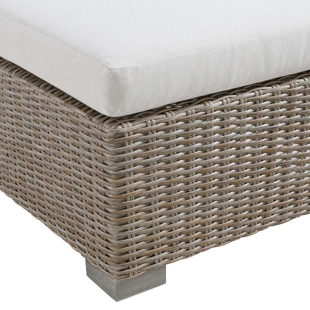 Picket House Furnishings - Camal Chaise Lounge - Tan and Olefin White Cream - O-10880-10310-110 veiw 5