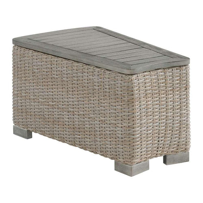 Picket House Furnishings - Camal Wedge Console - TanPillows - O-10880-5-CSL veiw 1