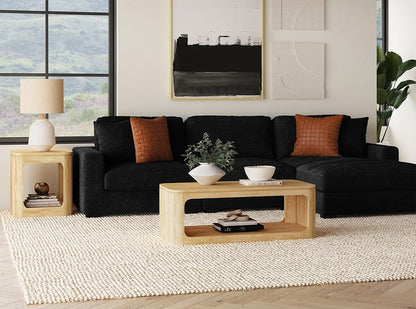 Picket House Furnishings -  Camelot 2PC Occasional Table Set in Natural-Coffee Table & End Table - T-16860-6-2PC view 5