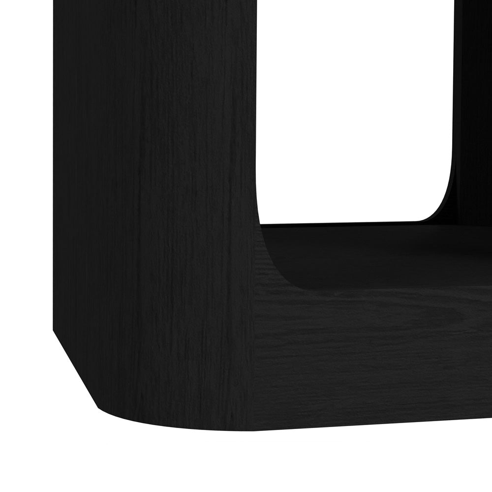 Picket House Furnishings - Camelot 3PC Occasional Table Set in Black-Coffee Table & Two End Tables - T-16860-8-3PC view 7