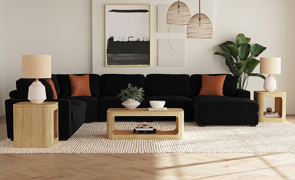 Picket House Furnishings -  Camelot 3PC Occasional Table Set in Natural-Coffee Table & Two End Tables - T-16860-6-3PC view 5