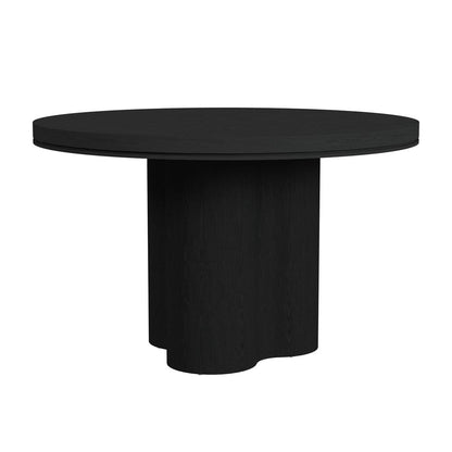 Picket House Furnishings -  Camelot 5PC Standard Height Dining Set in Black-Round Table and Four Chairs - D-16860-8-RDT-5PC view 2