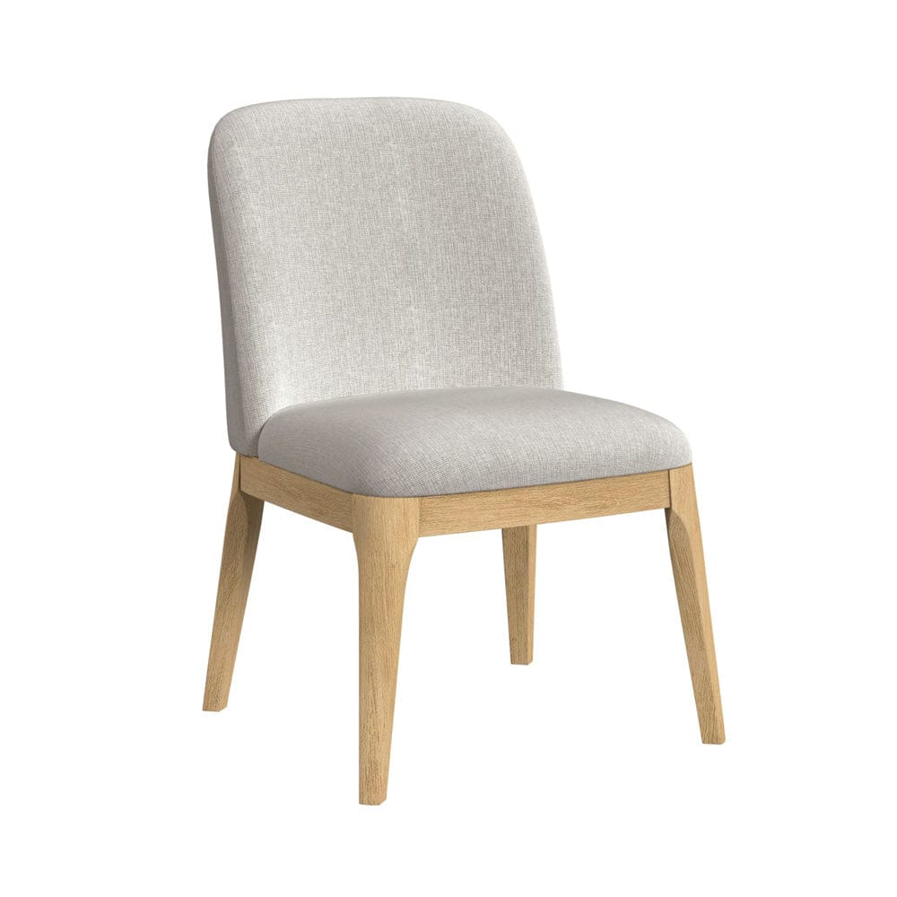 Picket House Furnishings -  Camelot 5PC Standard Height Dining Set in Natural-Round Table and Four Chairs - D-16860-6-RDT-5PC view 3