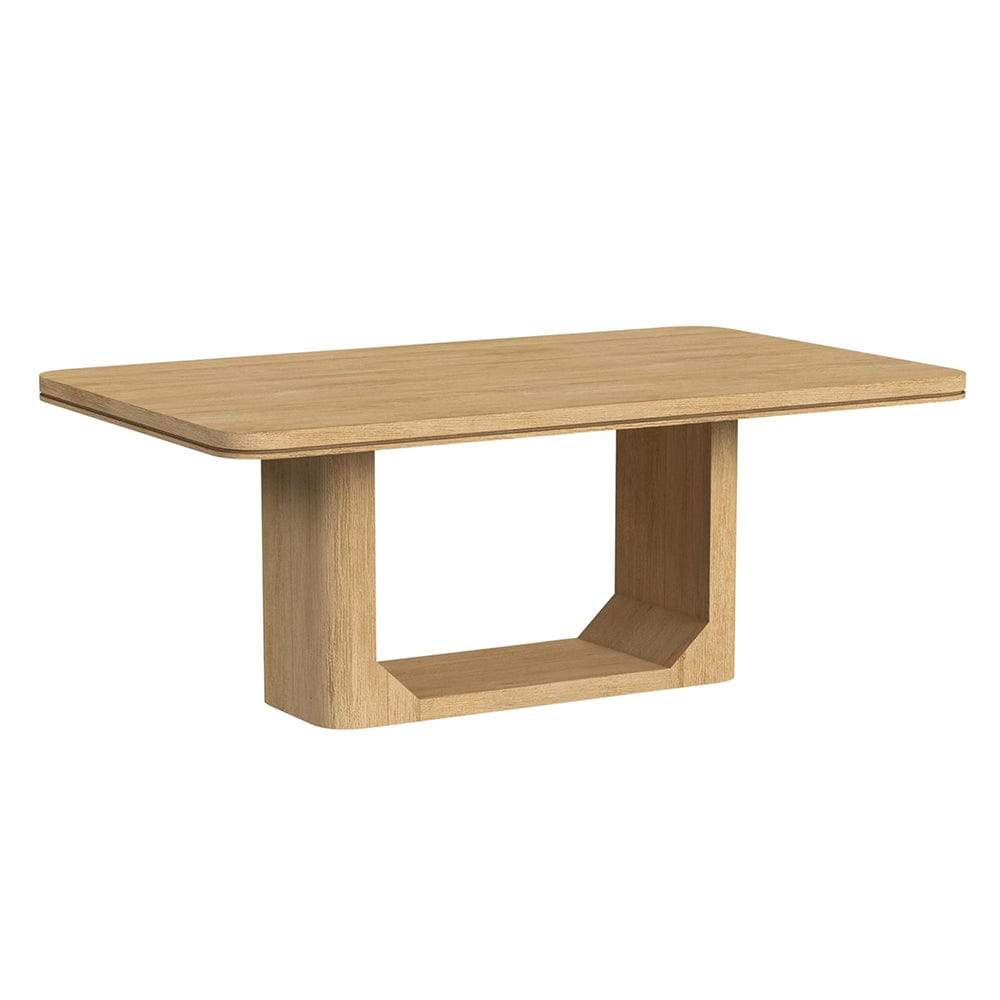 Picket House Furnishings -  Camelot 5PC Standard Height Dining Set in Natural-Table and Four Chairs - D-16860-6-DT-5PC view 2