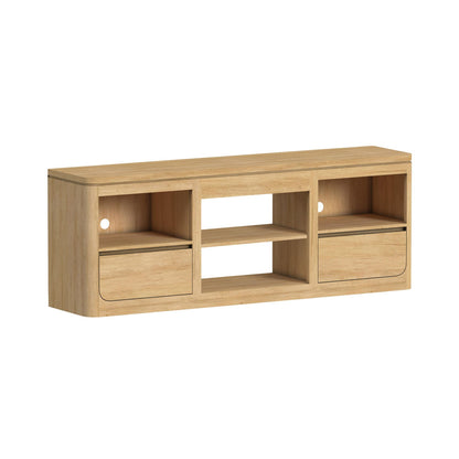 Picket House Furnishings - Camelot 71" TV Console without Fireplace Insert in Natural - LA-16860-6-TV1 view 1