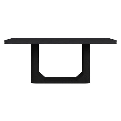 Picket House Furnishings -  Camelot 72" Rectangular Dining Table in Black - D-16860-8-DT view 2