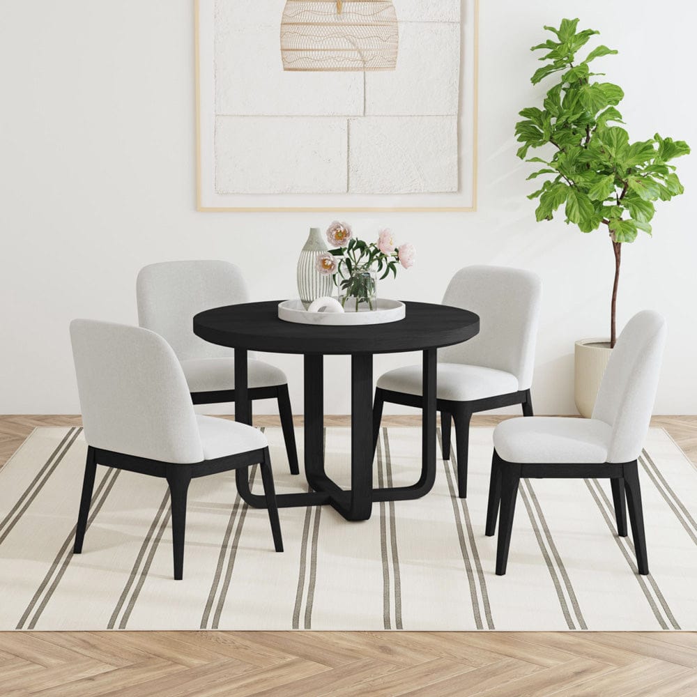 Picket House Furnishings -  Camelot Dining Side Chair in Black Set of 2 - D-16860-8-SC view 6
