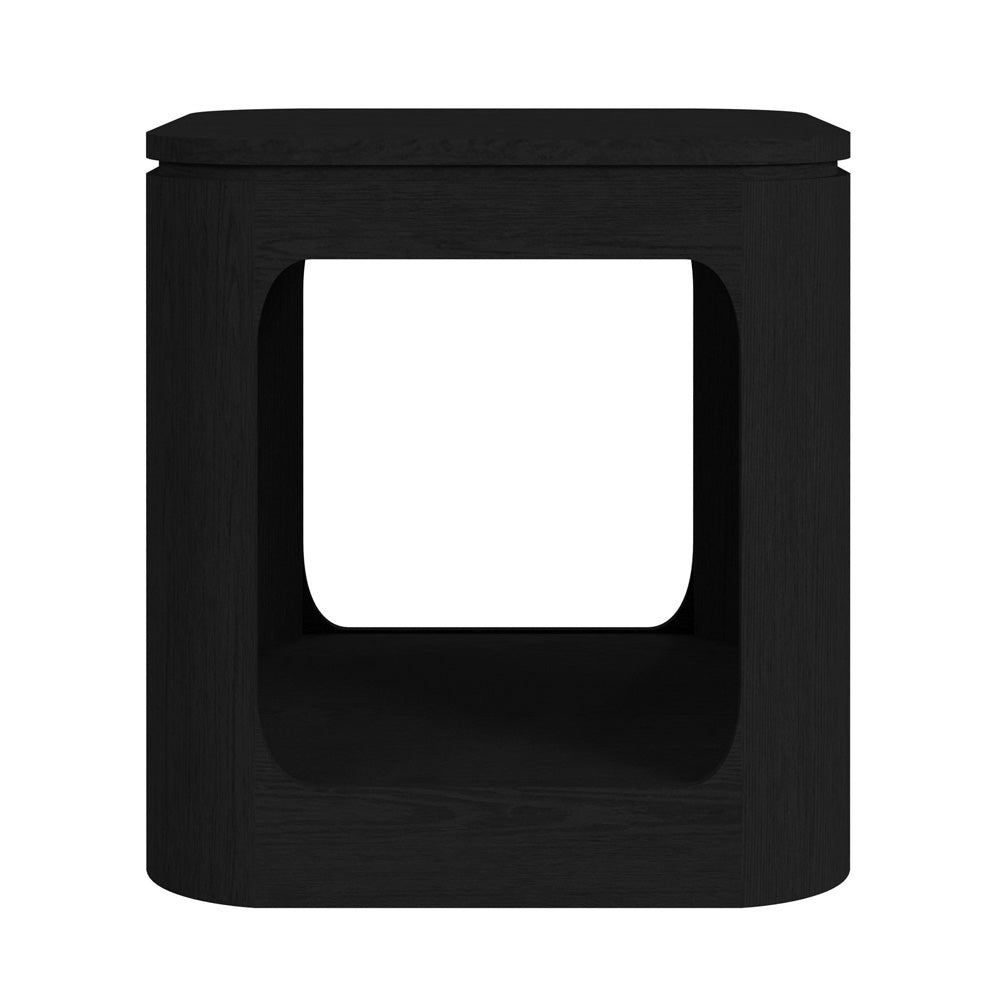 Picket House Furnishings - Camelot End Table in Black - T-16860-8-ET view 2