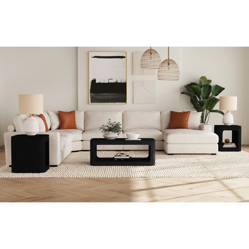 Picket House Furnishings - Camelot End Table in Black - T-16860-8-ET view 3