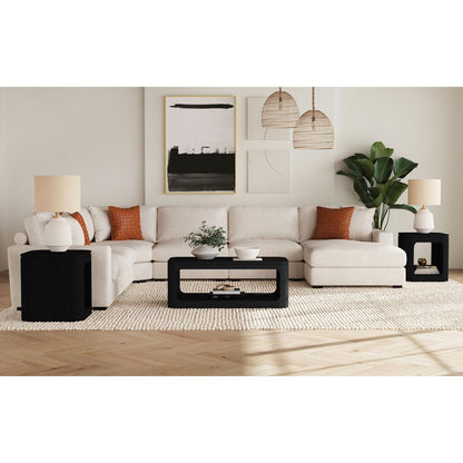 Picket House Furnishings - Camelot End Table in Black - T-16860-8-ET view 3