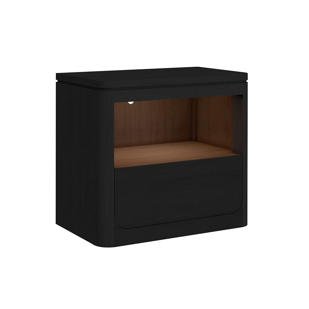 Picket House Furnishings -  Camelot King UPH 5PC Bedroom Set in Black - B-16860-8-KB-5PC view 5