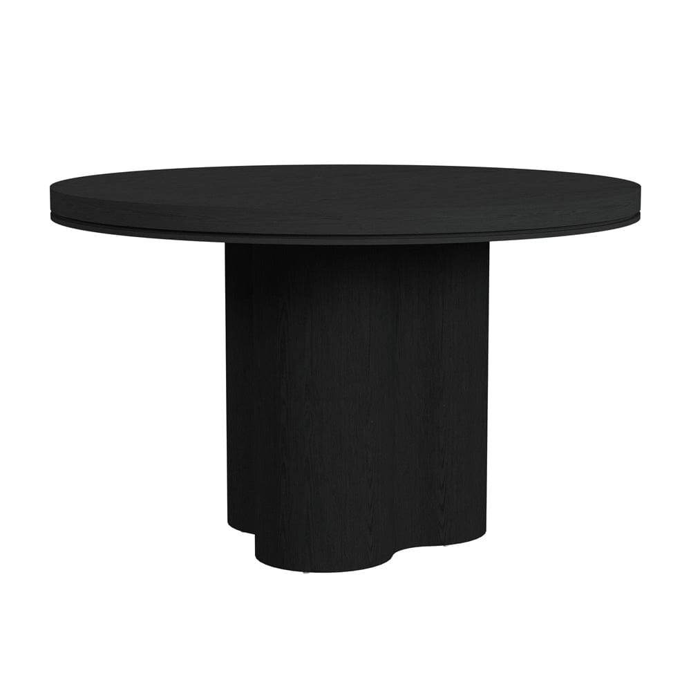 Picket House Furnishings -  Camelot Round Dining Table in Black - D-16860-8-RDT view 1