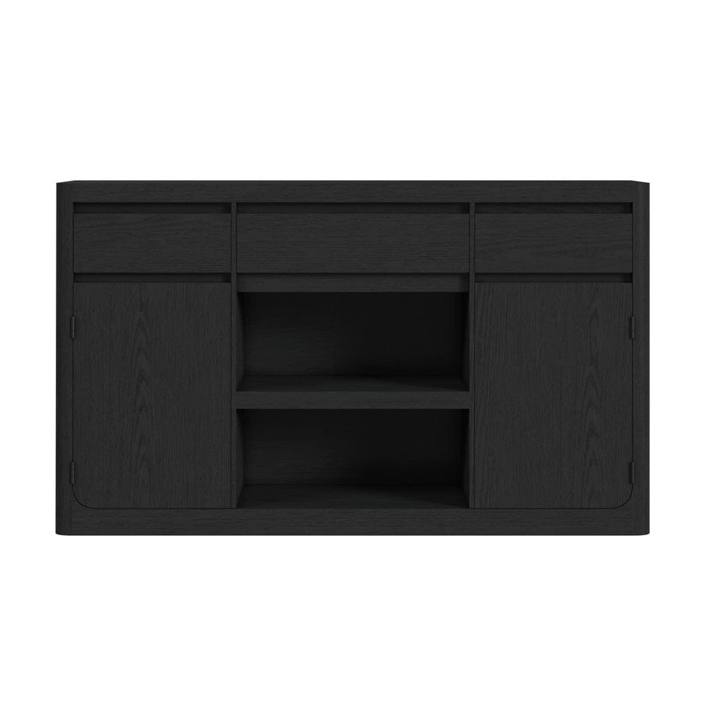 Picket House Furnishings -  Camelot Server in Black - D-16860-8-SV view 2
