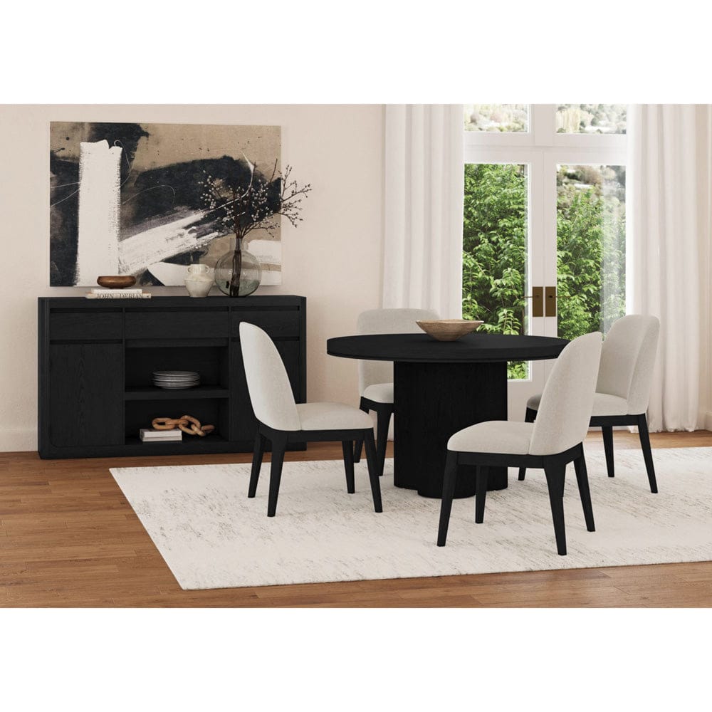 Picket House Furnishings -  Camelot Server in Black - D-16860-8-SV view 3