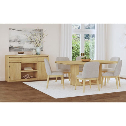 Picket House Furnishings -  Camelot Server in Natural - D-16860-6-SV view 4