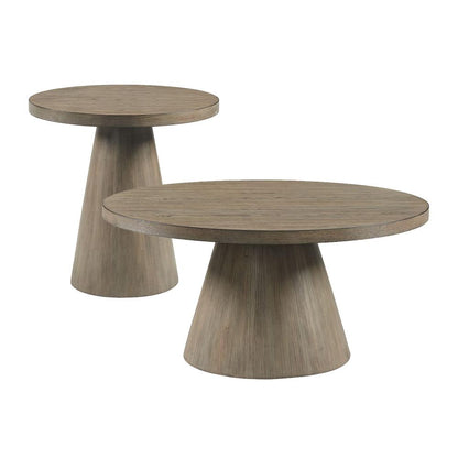 Picket House Furnishings -  Canal 2PC Occasional Table Set in Grey-Coffee Table & End Table - T-1710-3-2PC veiw 1