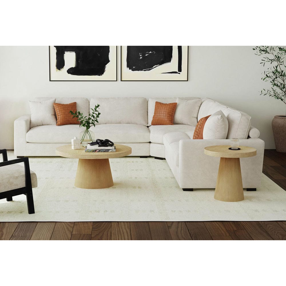 Picket House Furnishings -  Canal 2PC Occasional Table Set in Natural-Coffee Table & End Table - T-1710-5-2PC view 4