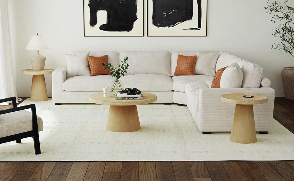 Picket House Furnishings -  Canal 3PC Occasional Table Set in Natural-Coffee Table & Two End Tables - T-1710-5-3PC view 5