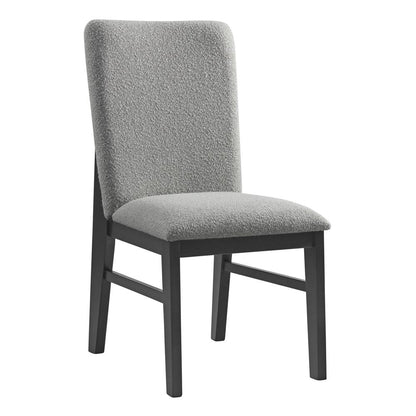 Picket House Furnishings - Canal 7PC Standard Height Dining Set in Black-Rectangular Table and Six Chairs - D-1710-8-DT2-7PC veiw 2
