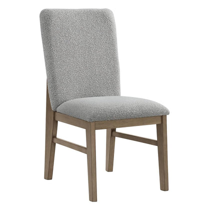Picket House Furnishings - Canal 7PC Standard Height Dining Set in Grey-Rectangular Table and Six Chairs - D-1710-6-DT2-7PC veiw 2