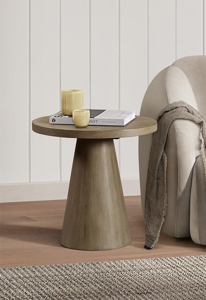 Picket House Furnishings -  Canal End Table in Grey - T-1710-3-ET veiw 2