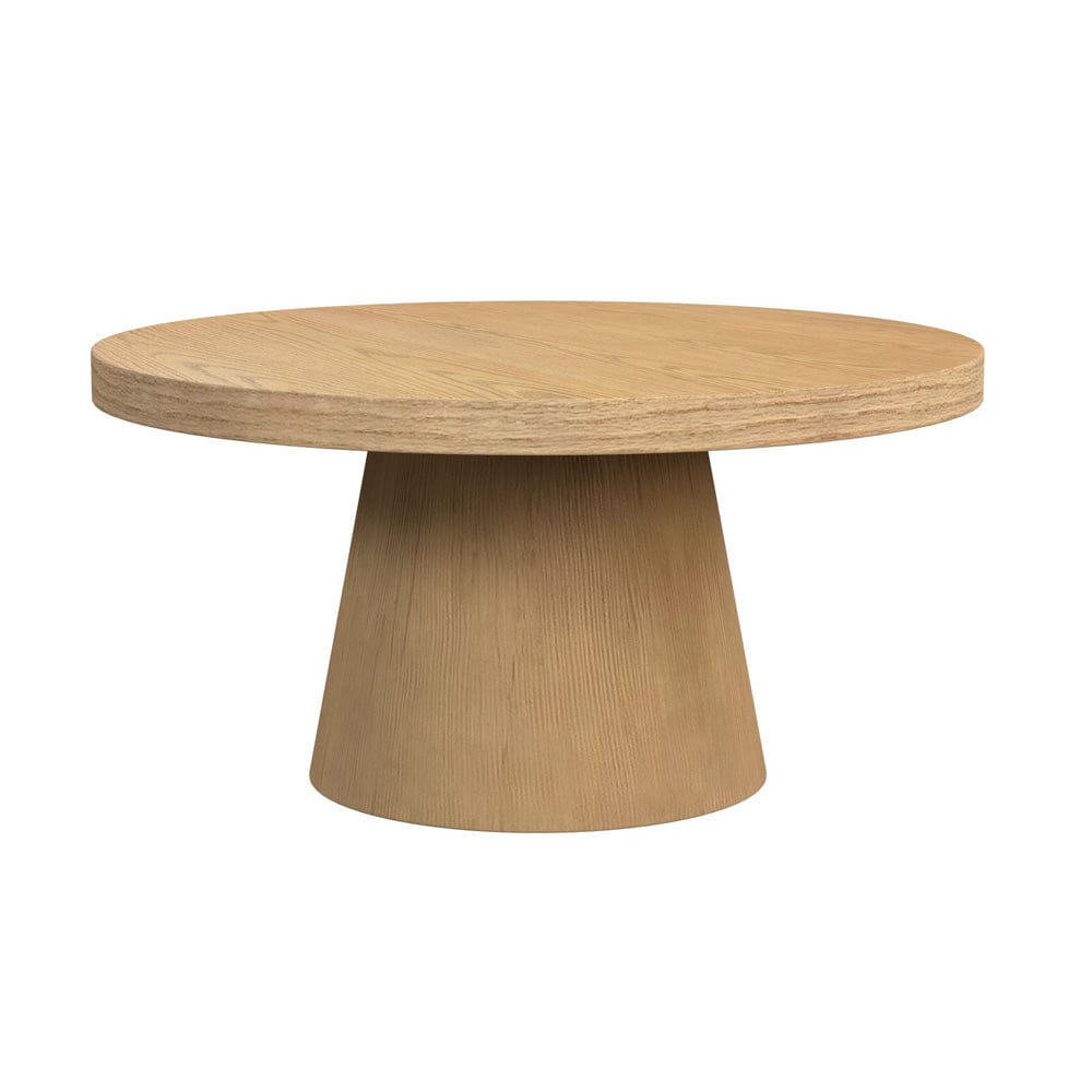 Picket House Furnishings -  Canal Round Coffee Table in Natural - T-1710-5-CT1 view 1