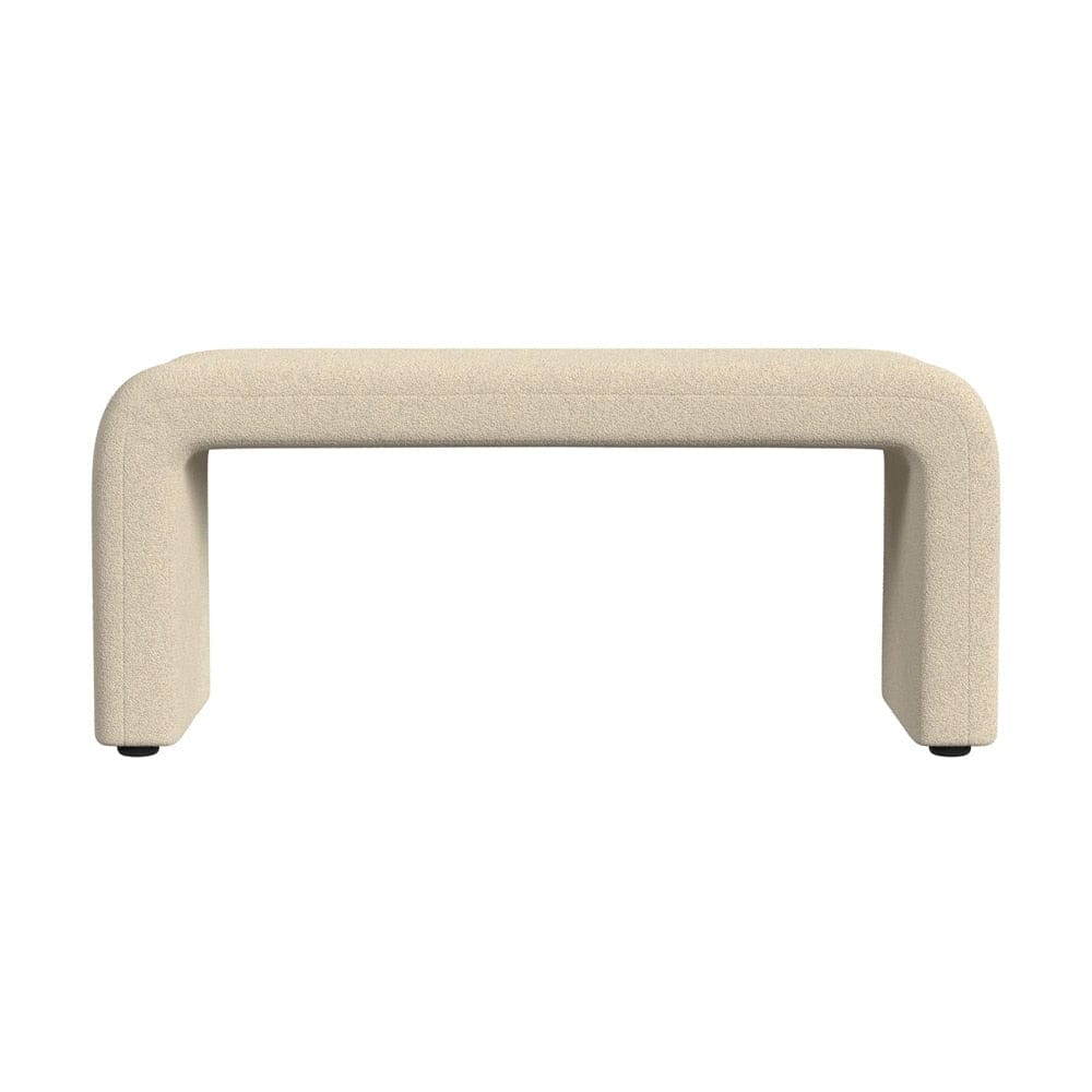 Picket House Furnishings - Canyon Bench With 2 Stools in Ching Cream - ULA-14960-11462-BN veiw 3
