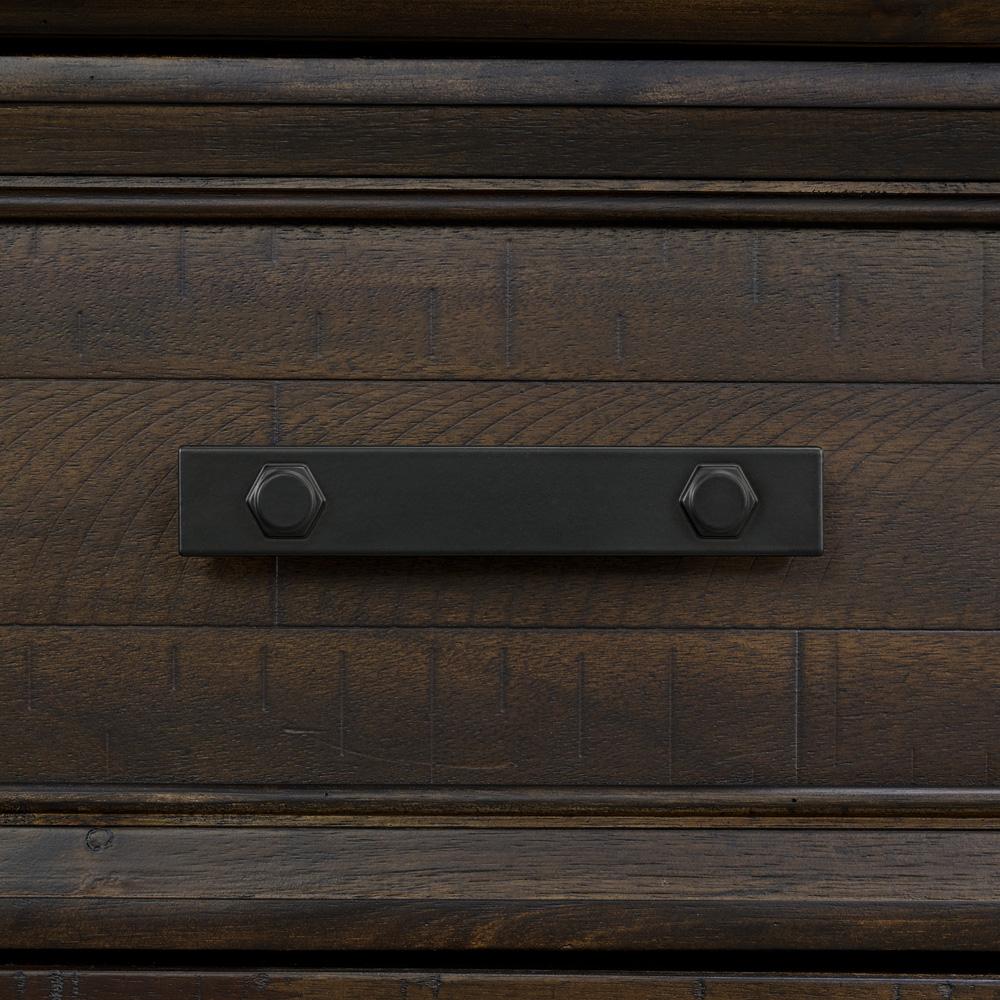 Picket House Furnishings - Canyon Ridge 2-Drawer Nightstand with USB in Charcoal - B-13010-8-NS veiw 3