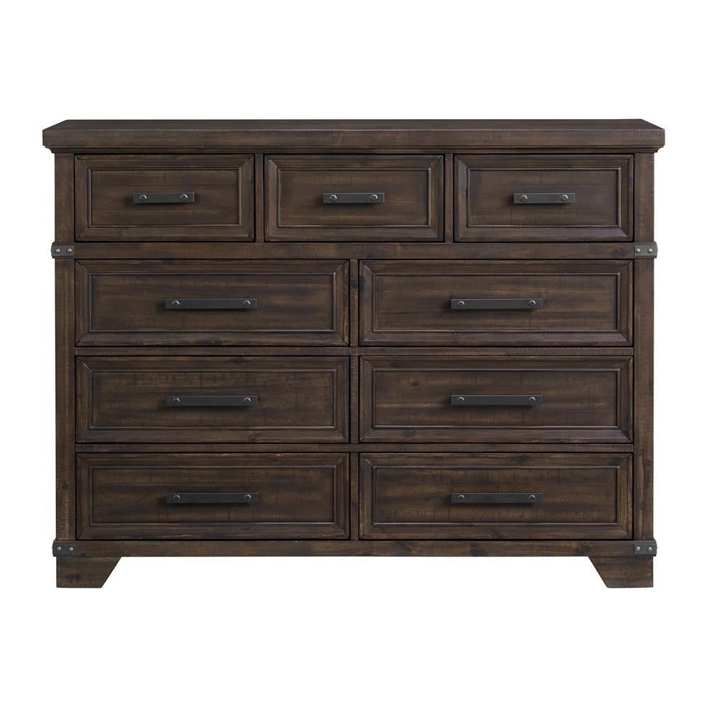Picket House Furnishings - Canyon Ridge 9-Drawer Dresser in Charcoal - B-13010-8-DR veiw 2
