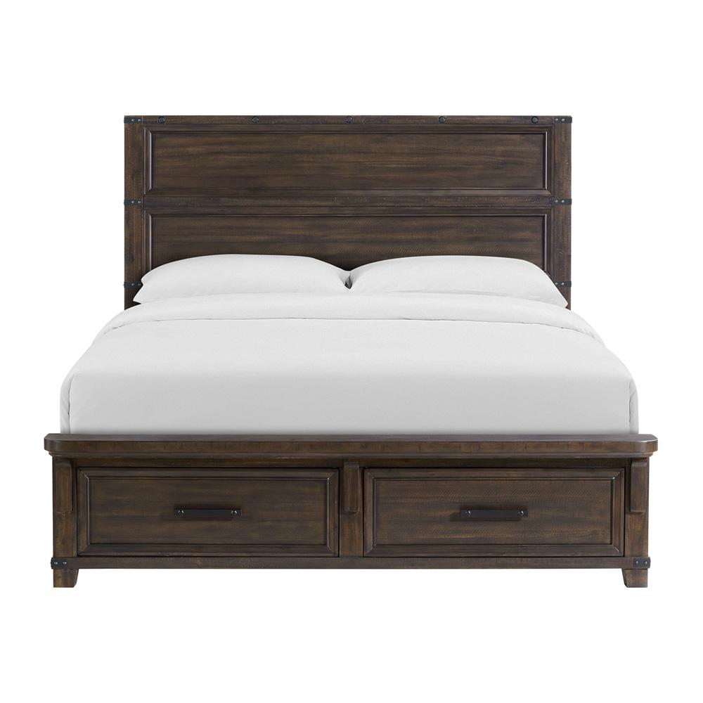 Picket House Furnishings - Canyon Ridge King Storage Bed in Charcoal - B-13010-8-KSB veiw 2