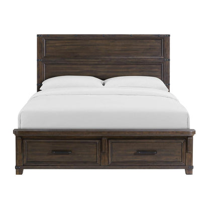 Picket House Furnishings - Canyon Ridge King Storage Bed in Charcoal - B-13010-8-KSB veiw 2