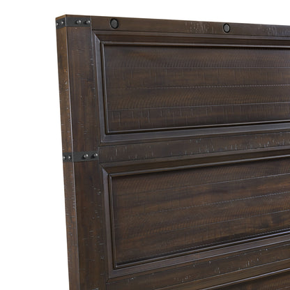 Picket House Furnishings - Canyon Ridge Queen Storage 3PC Bedroom Set in Charcoal - B-13010-8-QSB-NS2 view 5