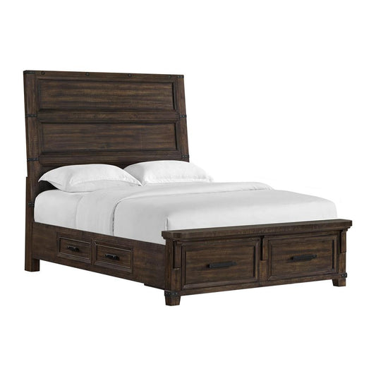 Picket House Furnishings - Canyon Ridge Queen Storage 5PC Bedroom Set in Charcoal - B-13010-8-QSB-5PC veiw 2