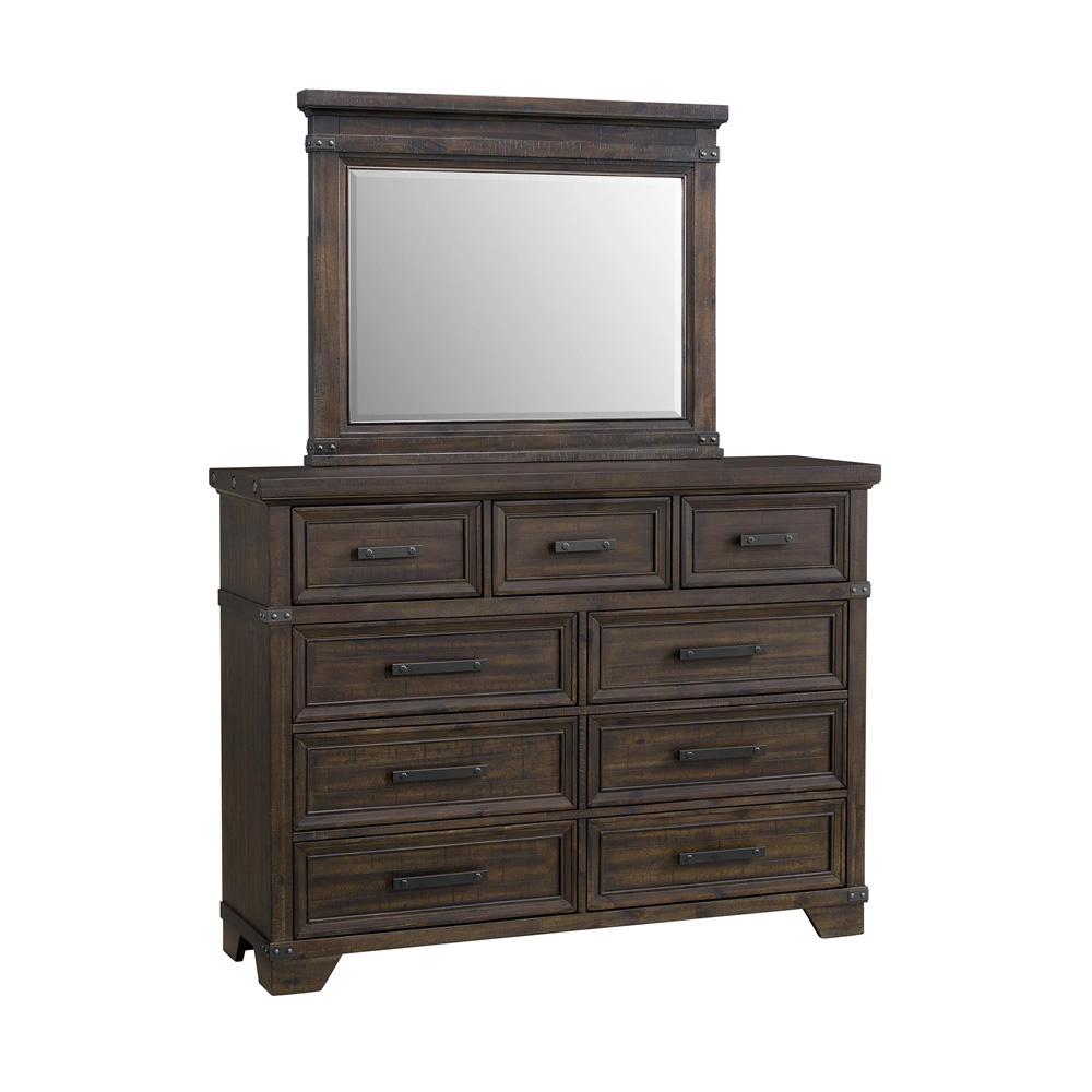 Picket House Furnishings - Canyon Ridge Queen Storage 5PC Bedroom Set in Charcoal - B-13010-8-QSB-5PC veiw 3