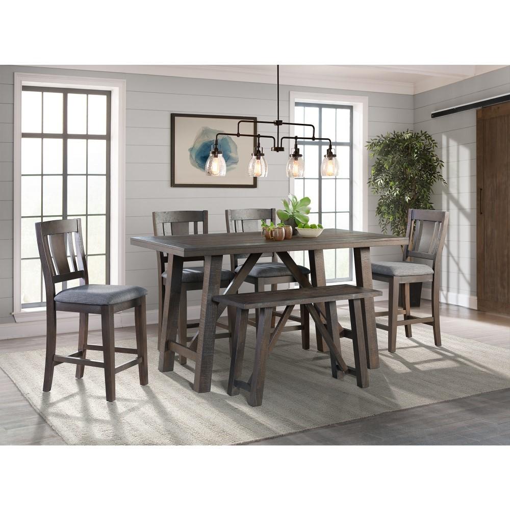Picket House Furnishings - Carter Counter Height Bench - DCS100CBN veiw 4