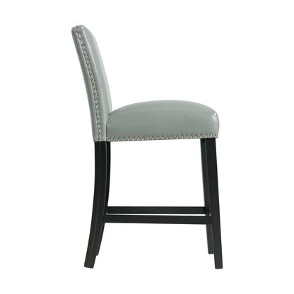 Picket House Furnishings - Celine 5PC Square Counter Dining Set- Table & Four Grey Side Chairs - CFC700SGY5PC veiw 7