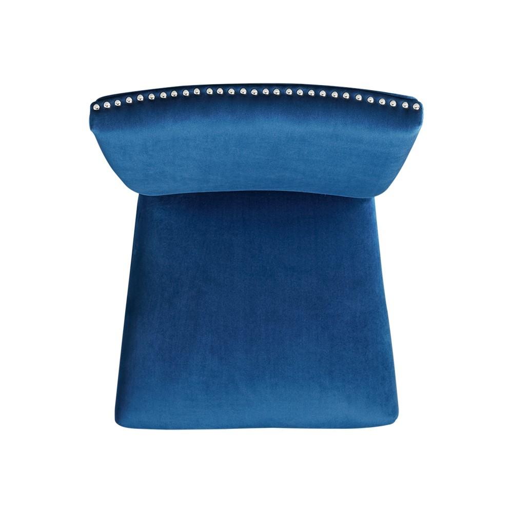 Picket House Furnishings - Celine Blue Velvet Side Chair (Set of 2) - CFC700VSC veiw 7