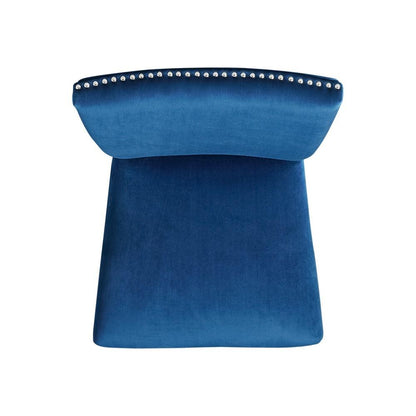 Picket House Furnishings - Celine Blue Velvet Side Chair (Set of 2) - CFC700VSC veiw 7