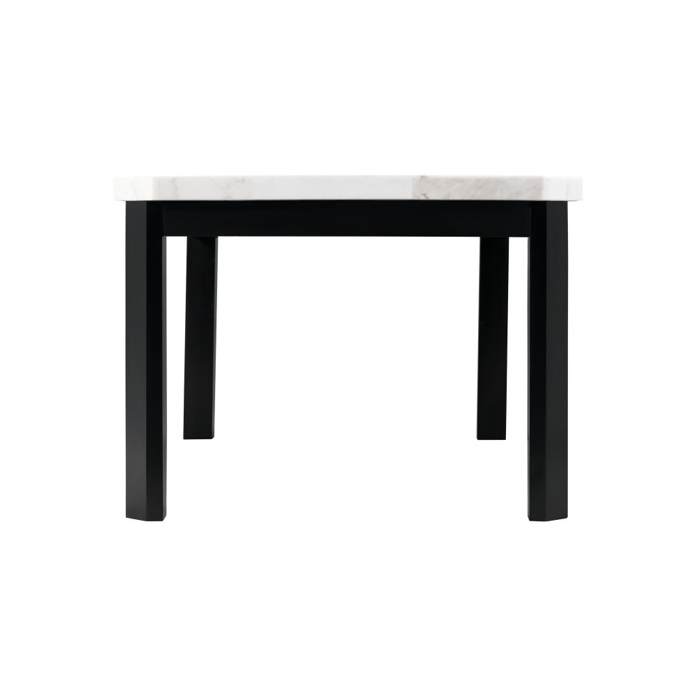 Picket House Furnishings - Celine White Marble Standard Height Dining Table - CFC700DTB veiw 3