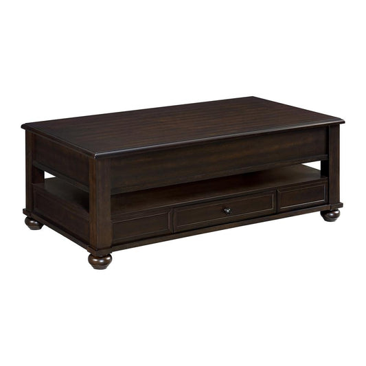 Picket House Furnishings - Chad Rectangular Lift-Top Coffee Table w/ Casters in Cherry - T-15740-5-RCT veiw 1